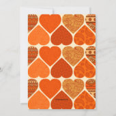 Sweetheart Valentijn Invitation Kaart (Achterkant)