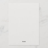 Sweetheart Valentine’s Day Celebration Party Kaart (Achterkant)