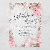 Sweetheart Valentine’s Day Celebration Party Kaart (Voorkant)