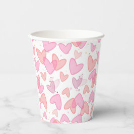 Sweetheart Valentine's Day  Papieren Bekers