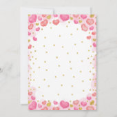 Sweetheart Verjaardag Uitnodiging (Achterkant)