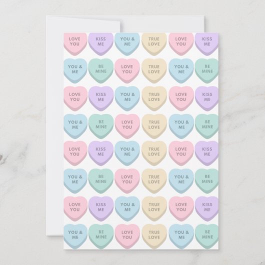 Sweetheart verjaardagsfeest uitnodiging (Achterkant)