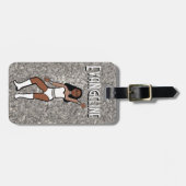 Sweetheart White Dancer #1 Bagagelabel (Voorkant horizontaal)