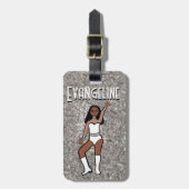 Sweetheart White Dancer #1 Bagagelabel (Voorkant verticaal)