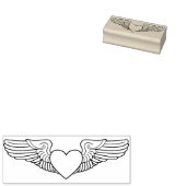 Sweetheart Wings Militaire Spouse Stempel (Gestempeld)