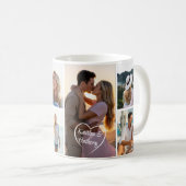 Sweethearts 6 Fotocollage Hartnamen Koffiemok (Voorkant rechts)
