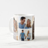 Sweethearts 6 Fotocollage Hartnamen Koffiemok (Voorkant links)