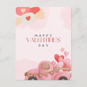 Sweetheart's Delivery Valentijns's Briefkaart (Voorkant)