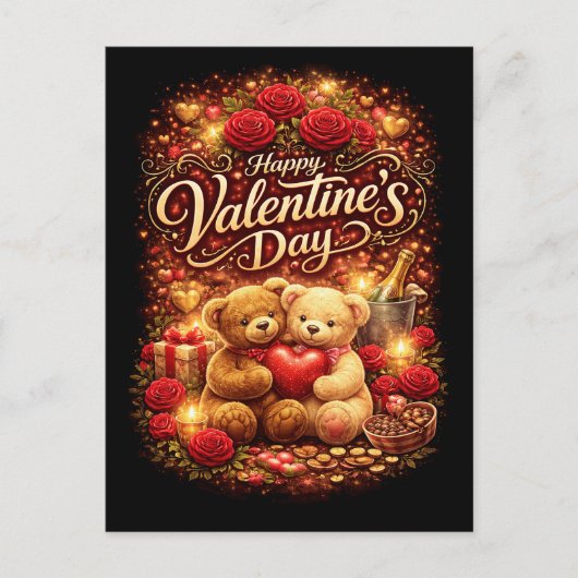 Sweethearts Forever Briefkaart (Voorkant)