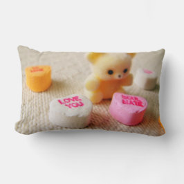 Sweethearts houdt van je ziel en rechthoek gooien  kussen