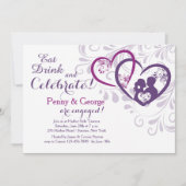 Sweethearts Invitation Kaart (Voorkant)