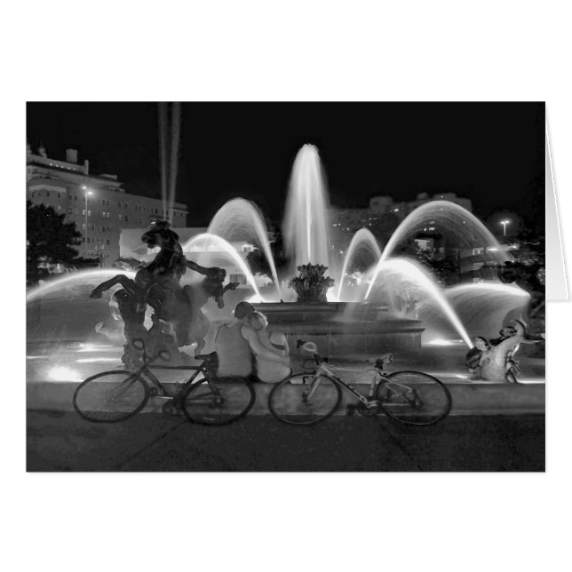 Sweethearts, J.C. Nichols Fountain, Kansas City (Voorkant Horizontaal)