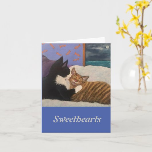 Sweethearts Kaart (Gele Bloem)