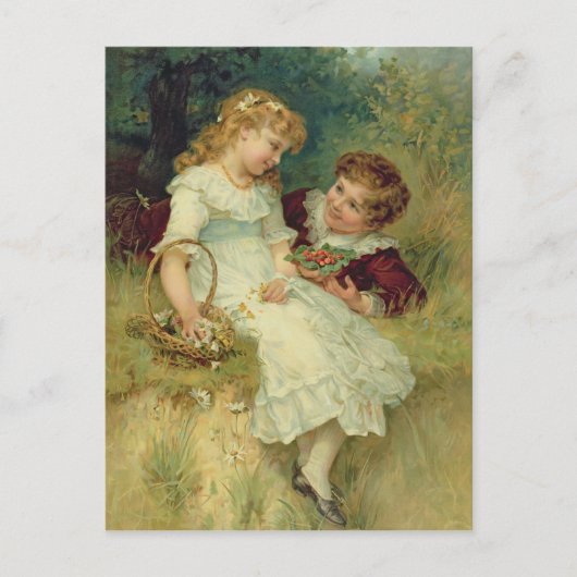 Sweethearts, van de peren Annual 1905 Briefkaart (Voorkant)