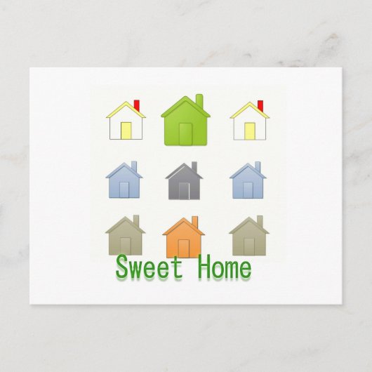 SweetHome House Warming Party Uitnodiging Briefkaart (Voorkant)