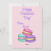 Sweetie ben mijn Valentijn! Yummy Bakery Goods Feestdagenkaart (Achterkant)