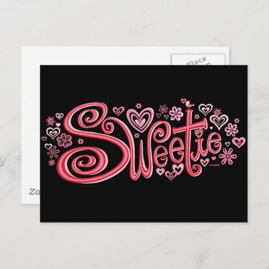 Sweetie Briefkaart (Voorkant / Achterkant)