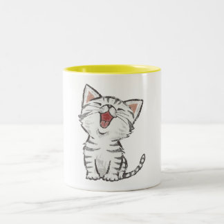 Sweetie Cat Tweekleurige Koffiemok