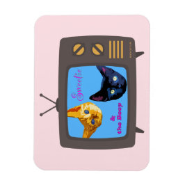 Sweetie & de Piep Cat Magnet Magneet