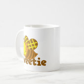 SWEETIE Honey Bee kawaii cutie-ontwerp Koffiemok (Voorkant links)