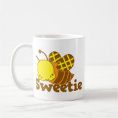 SWEETIE Honey Bee kawaii cutie-ontwerp Koffiemok (Links)