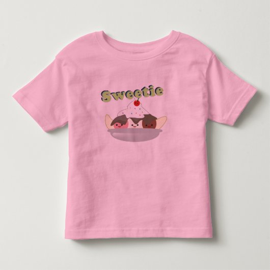Sweetie Kinder Shirts (Voorkant)