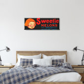 Sweetie Melon LabelPhoenix, AZ Canvas Afdruk (Insitu (Slaapkamer))