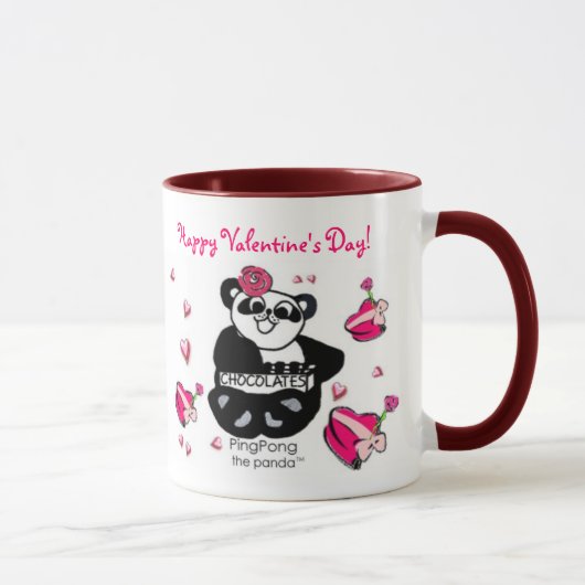 SWEETIE PANDA Valentijn Mok (Rechts)