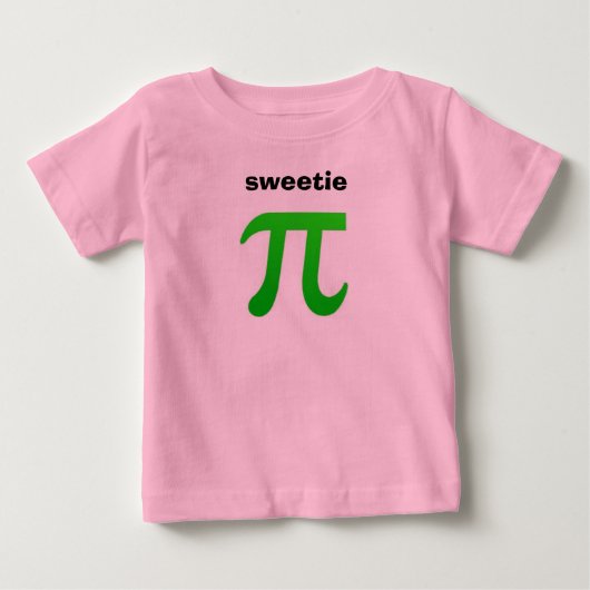 Sweetie Pi Baby T-Shirt (Voorkant)