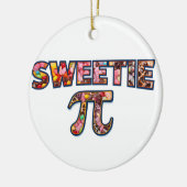 Sweetie Pi: De droom van Snoep-minnaar! Keramisch Ornament (Links)