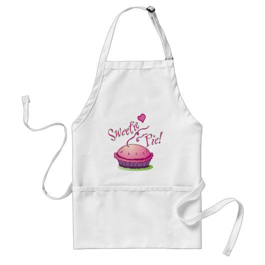 Sweetie Pie Apron Standaard Schort (Voorkant)