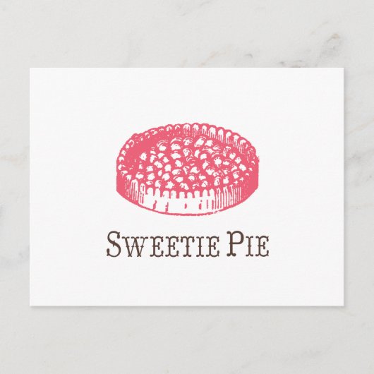 Sweetie Pie Briefkaart (Voorkant)