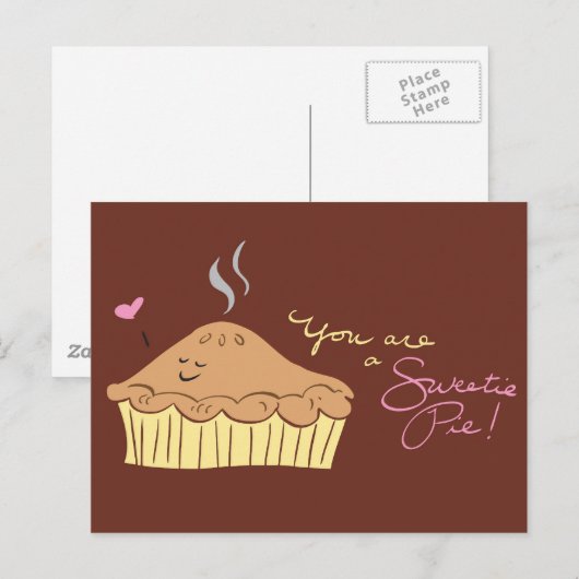 Sweetie Pie Briefkaart (Voorkant / Achterkant)