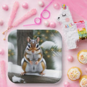 Sweetie Pie Chipmunk Papieren Bordje (Feest)