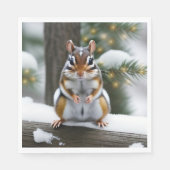 Sweetie Pie Chipmunk Servet (Voorkant)