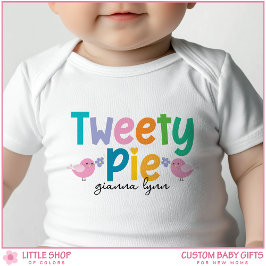 Sweetie Pie Custom Name Romper