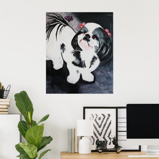 SWEETIE PIE DOG POSTER (Thuiskantoor)
