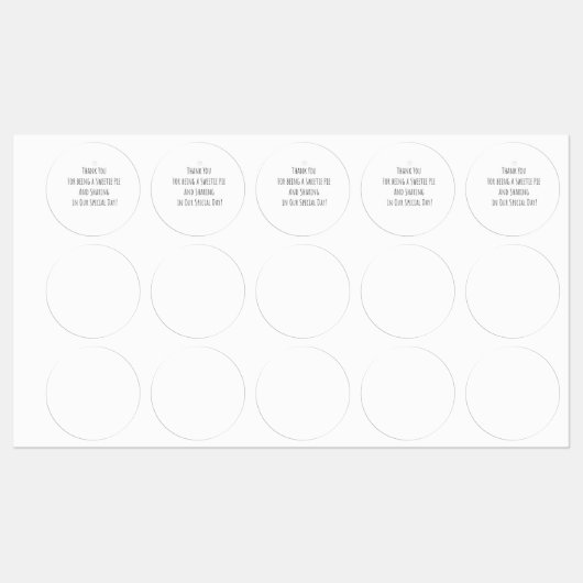 Sweetie Pie Labels (Vel)