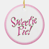 Sweetie pie Ornament (Achterkant)