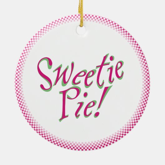 Sweetie pie Ornament (Achterkant)
