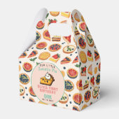 Sweetie Pie - Pi Dag 1e Verjaardag Party Bedankdoosjes (Achterkant)