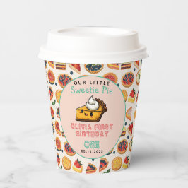 Sweetie Pie - Pi Dag 1e Verjaardag Party Papieren Bekers