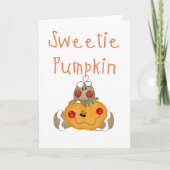 Sweetie Pumpkin Kaart (Voorkant)