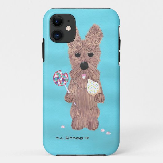 Sweetie Weetie Scottie Phone Case (Achterkant)