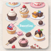 Sweeties hard plastisch onderzetter (Voorkant)