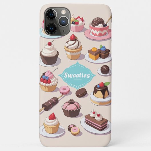 Sweeties iPhone / iPad hoesje (Achterkant)