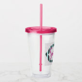 Sweeties milkshake en drink cup. acryl drinkbeker (Rechts)