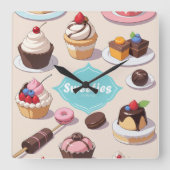 Sweeties wandklok (Voorkant)