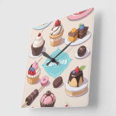 Sweeties wandklok (Hoek)