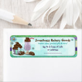 Sweetness Bakkerij CUSTOM CAKE BUSINESS HOME Etiket (Insitu)
